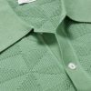 Jacquard-Knit Cotton Polo Shirt - CU