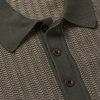Crochet-Knit Cotton and Silk-Blend Polo Shirt - CU
