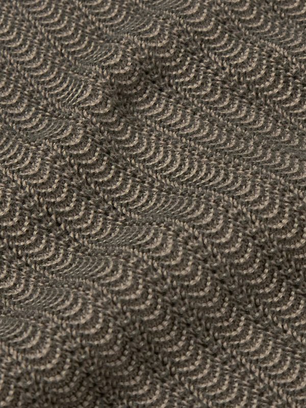 Crochet-Knit Cotton and Silk-Blend Polo Shirt - E1