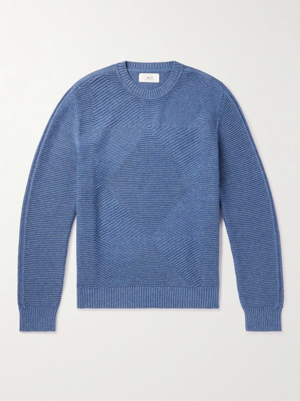 Ribbed Cotton Sweater Ribbed Cotton Sweater