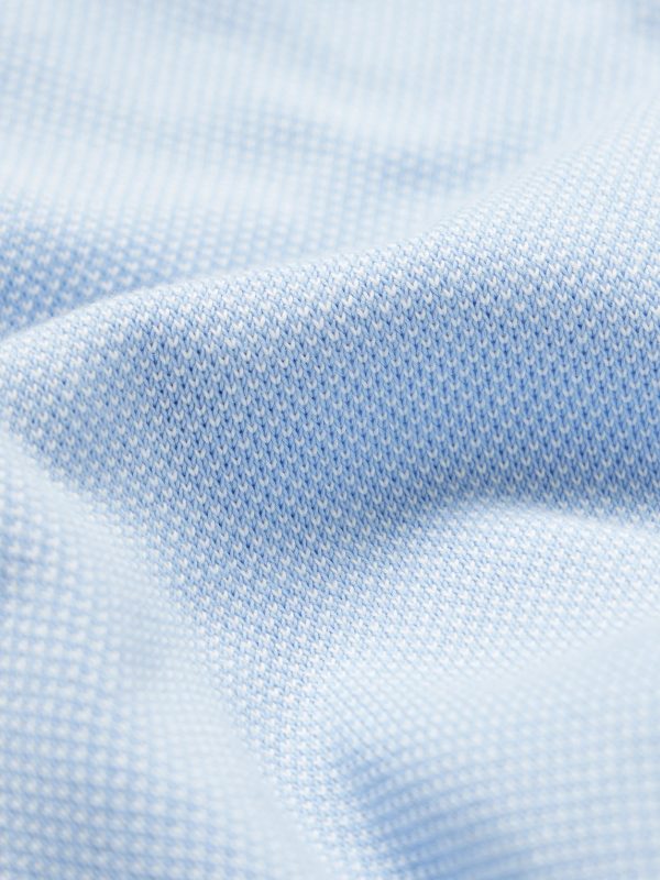 Honeycomb-Knit Cotton Polo Shirt - CU