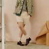 Checked Cotton Shirt Jacket - E2 Checked Cotton Shirt Jacket - E2