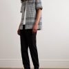 Gingham Cotton-Seersucker Shirt - OU Gingham Cotton-Seersucker Shirt - OU
