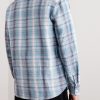 Checked Linen Shirt - BK Checked Linen Shirt - BK
