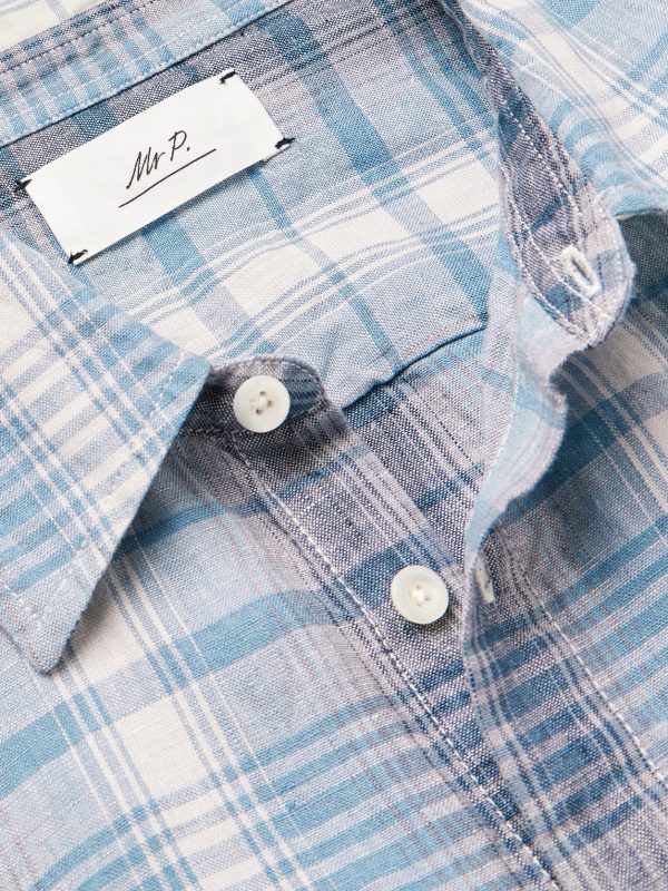 Checked Linen Shirt - CU Checked Linen Shirt - CU