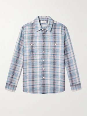 Checked Linen Shirt Checked Linen Shirt