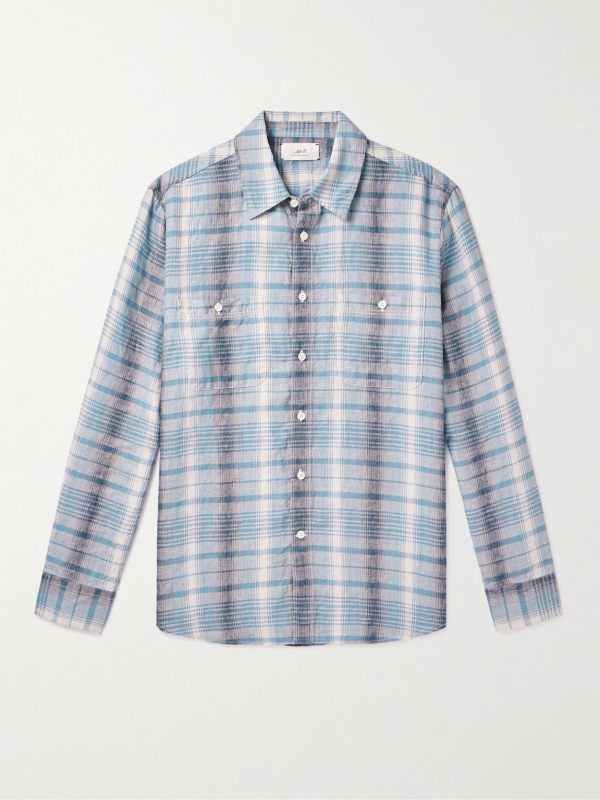 Checked Linen Shirt Checked Linen Shirt