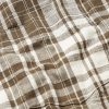 Camp-Collar Checked Textured-Cotton Shirt - CU Camp-Collar Checked Textured-Cotton Shirt - CU