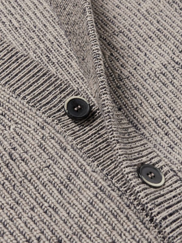 Desta Ribbed-Knit Cardigan - CU Desta Ribbed-Knit Cardigan - CU