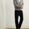 Desta Ribbed-Knit Cardigan - OU Desta Ribbed-Knit Cardigan - OU