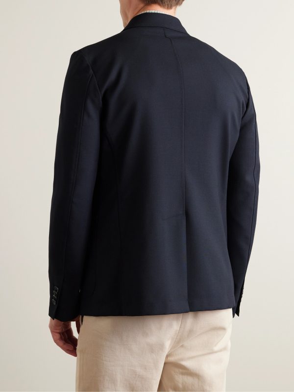 Virgin Wool Suit Jacket - BK Virgin Wool Suit Jacket - BK