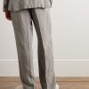 Delfo Gioli Straight-Leg Woven Trousers - BK