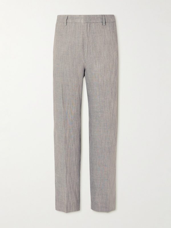 Delfo Gioli Straight-Leg Woven Trousers