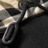 Checked Cotton-Jersey Hoodie - CU