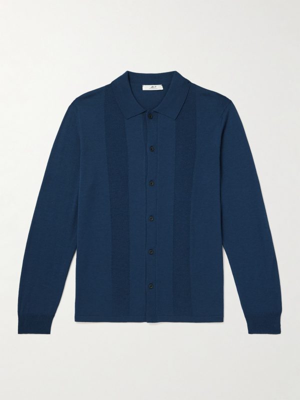 Merino Wool-Jacquard Shirt Merino Wool-Jacquard Shirt
