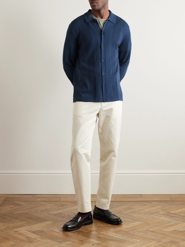 Merino Wool-Jacquard Shirt - OU Merino Wool-Jacquard Shirt - OU