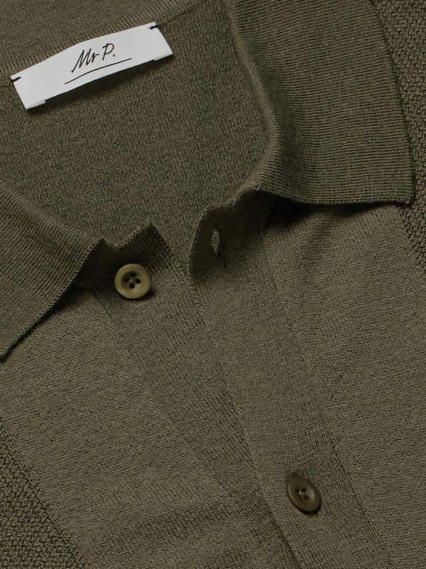 Ribbed Wool Shirt - CU