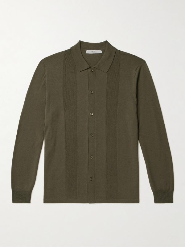 Ribbed Wool Shirt