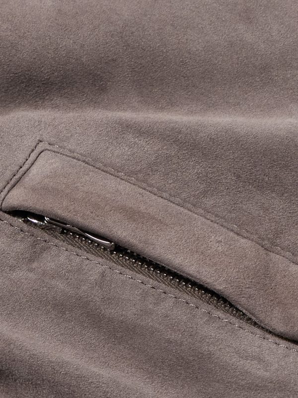 Suede Bomber Jacket - E1