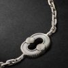 Magnetic White Gold Multi-Stone Bracelet - CU Magnetic White Gold Multi-Stone Bracelet - CU