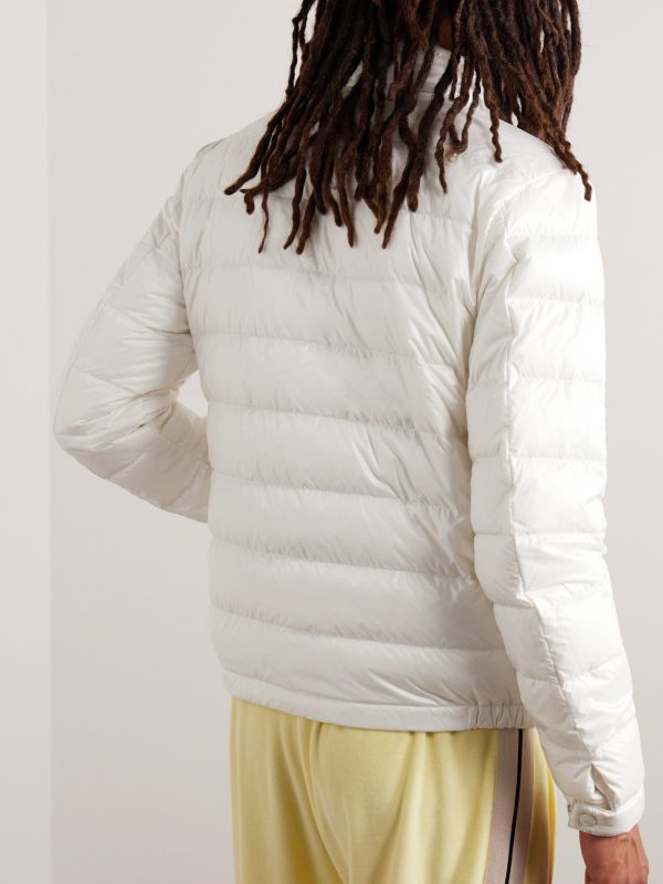 Acorus Logo-Appliquéd Quilted Shell Down Jacket - BK Acorus Logo-Appliquéd Quilted Shell Down Jacket - BK