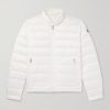 Acorus Logo-Appliquéd Quilted Shell Down Jacket Acorus Logo-Appliquéd Quilted Shell Down Jacket