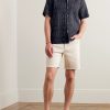 Camp-Collar Printed Linen and Cotton-Blend Shirt - OU Camp-Collar Printed Linen and Cotton-Blend Shirt - OU