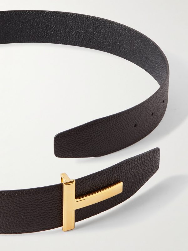 4cm Reversible Full-Grain Leather Belt - E1 4cm Reversible Full-Grain Leather Belt - E1