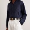 4cm Full-Grain Leather Belt - FR 4cm Full-Grain Leather Belt - FR