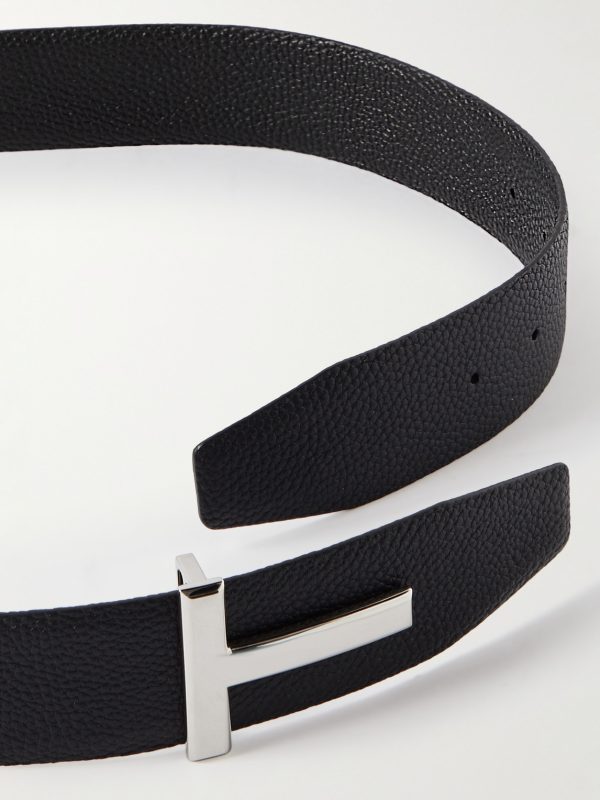 4cm Reversible Full-Grain Leather Belt - E1 4cm Reversible Full-Grain Leather Belt - E1