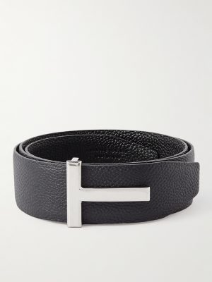 4cm Reversible Full-Grain Leather Belt
