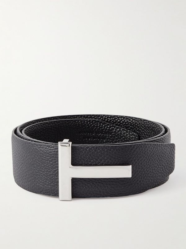 4cm Reversible Full-Grain Leather Belt 4cm Reversible Full-Grain Leather Belt