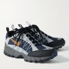 Air Humara QS Leather-Trimmed Mesh Sneakers - FR