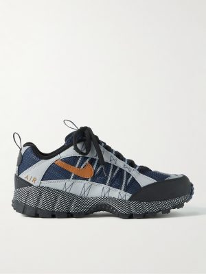 Air Humara QS Leather-Trimmed Mesh Sneakers Air Humara QS Leather-Trimmed Mesh Sneakers