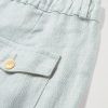 Straight-Leg Mélange Linen Drawstring Suit Trousers - CU Straight-Leg Mélange Linen Drawstring Suit Trousers - CU