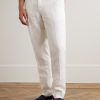 Cornell Straight-Leg Washed Linen Trousers - FR Cornell Straight-Leg Washed Linen Trousers - FR