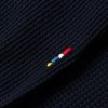 Roddy Slim-Fit Camp-Collar Pointelle-Knit Polo Shirt - E1