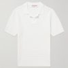 Roddy Slim-Fit Camp-Collar Pointelle-Knit Polo Shirt Roddy Slim-Fit Camp-Collar Pointelle-Knit Polo Shirt