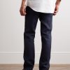 Cornell Slim-Fit Straight-Leg Washed Linen Trousers - BK Cornell Slim-Fit Straight-Leg Washed Linen Trousers - BK