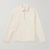 Oglio Emroidered Cotton-Canvas Half-Zip Jacket