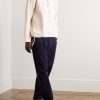 Oglio Emroidered Cotton-Canvas Half-Zip Jacket - OU