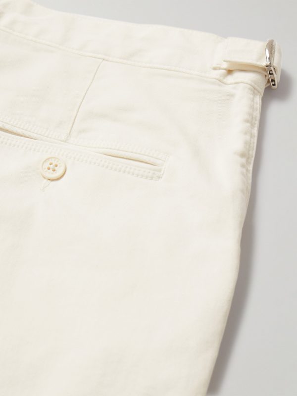 Bulldog Slim-Fit Cotton-Blend Twill Shorts - CU Bulldog Slim-Fit Cotton-Blend Twill Shorts - CU