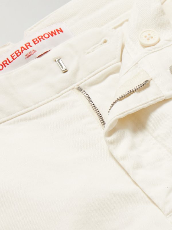 Bulldog Slim-Fit Cotton-Blend Twill Shorts - E1 Bulldog Slim-Fit Cotton-Blend Twill Shorts - E1