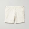 Bulldog Slim-Fit Cotton-Blend Twill Shorts Bulldog Slim-Fit Cotton-Blend Twill Shorts