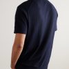 Ryan 6311 Cotton and Linen-Blend Polo Shirt - BK Ryan 6311 Cotton and Linen-Blend Polo Shirt - BK