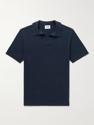 Ryan 6311 Cotton and Linen-Blend Polo Shirt Ryan 6311 Cotton and Linen-Blend Polo Shirt