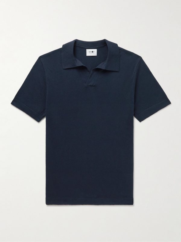 Ryan 6311 Cotton and Linen-Blend Polo Shirt Ryan 6311 Cotton and Linen-Blend Polo Shirt