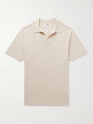 Ryan 6311 Cotton and Linen-Blend Polo Shirt Ryan 6311 Cotton and Linen-Blend Polo Shirt