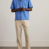 Angelo Camp-Collar Linen Shirt - OU Angelo Camp-Collar Linen Shirt - OU