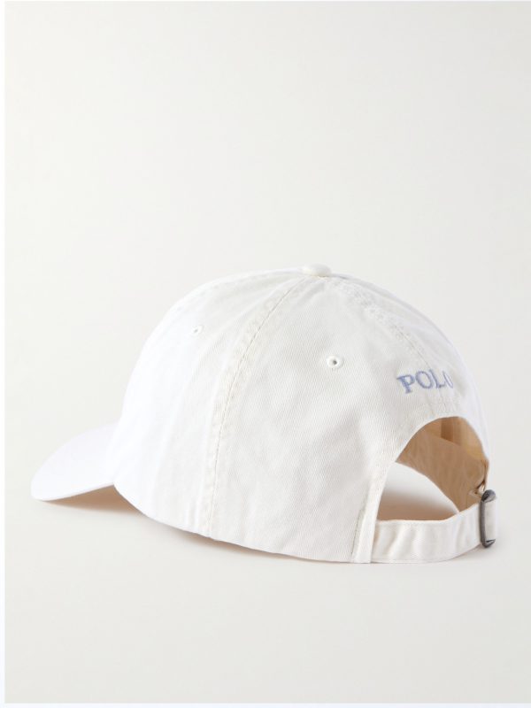 Logo-Embroidered Cotton-Twill Baseball Cap - BK Logo-Embroidered Cotton-Twill Baseball Cap - BK